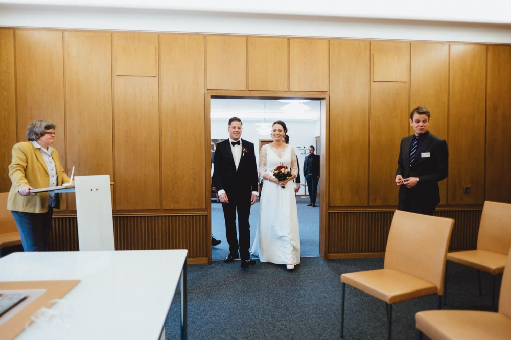 Hochzeit Im Standesamt Mandlstrasse